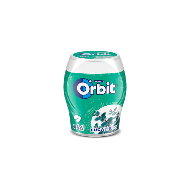 CHICLES ORBIT BOTE EUCAL. X 6 UDS 46 piezas