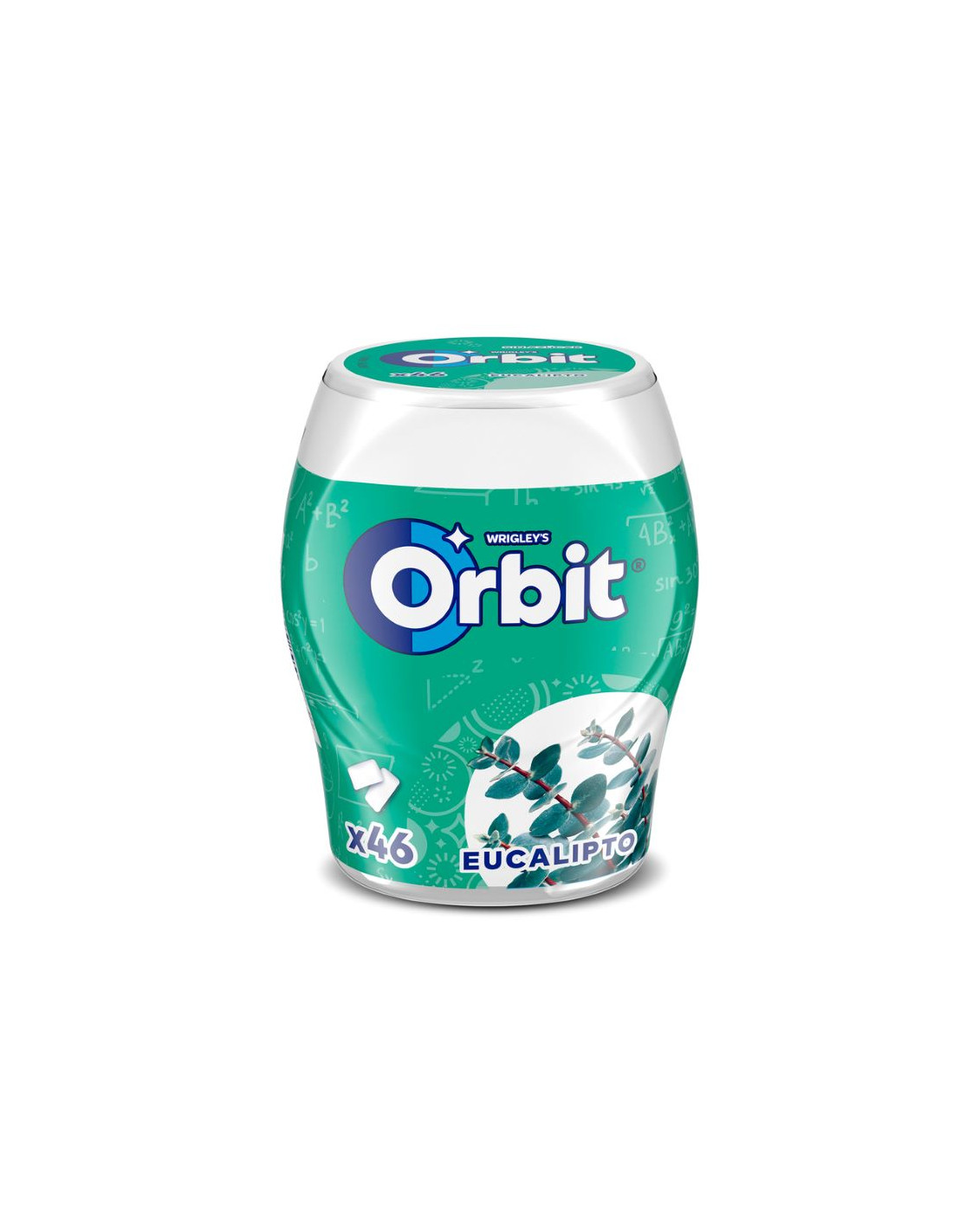 CHICLES ORBIT BOTE EUCAL. X 6 UDS 46 piezas CHICLES ORBIT BOTE EUCAL. X 6 UDS 46 piezas