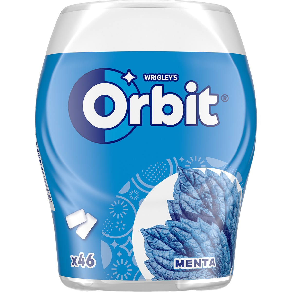 CHICLES ORBIT BOTE MENTA X 6 UDS 46 piezas CHICLES ORBIT BOTE MENTA X 6 UDS 46 piezas