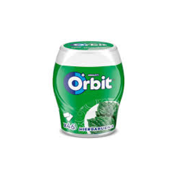CHICLES ORBIT BOTE X 6 UDS H. BUENA 46 piezas