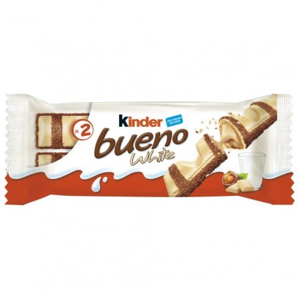 CHOCOLATE KINDER BUENO BLANCO X 30 uds