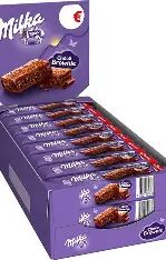 CHOCOLATES MILKA BROWNIE x 24 uds CHOCOLATES MILKA BROWNIE x 24 uds