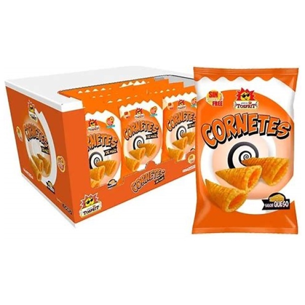 TOSFRIT CORNETES QUESO X 12 UD x 95 gr