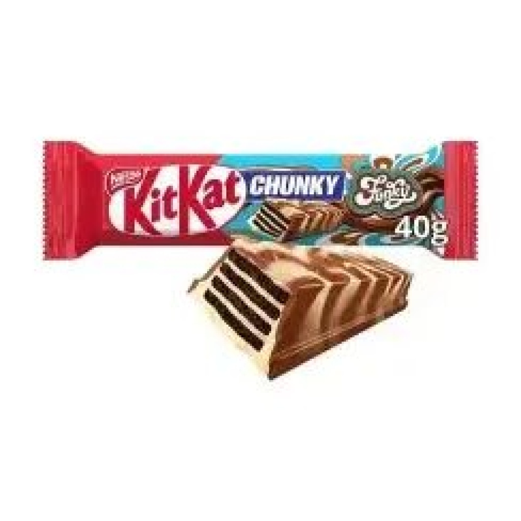 CHOCOLATES KIT KAT chunky funky milk & white x 40gr